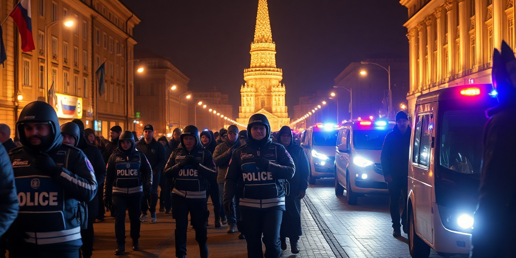 Russia: 50.000 agenti dell'Interno mantengono l'ordine nella notte di Capodanno