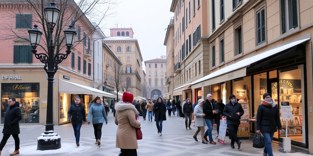 Saldi invernali in Emilia‑Romagna: Bologna inizia con ottimismo ma prudenza, spesa media stimata tra 145 e 300 euro
