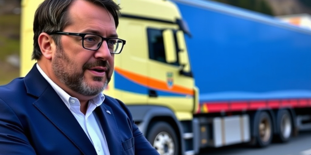 Salvini prevede la fine entro il 2026 dei divieti per i camion in Austria
