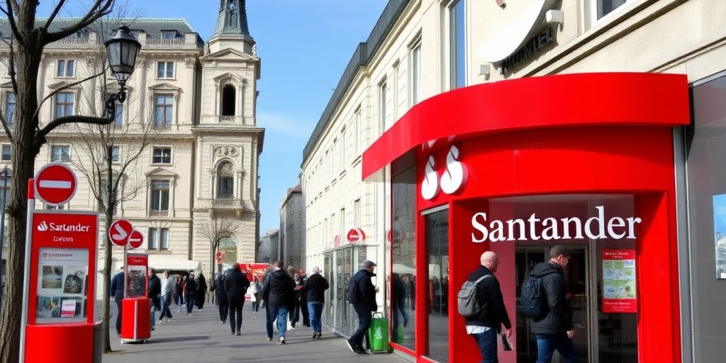 Santander chiude 44 filiali e mette a rischio 300 posti di lavoro in vista dell’acquisizione di TSB