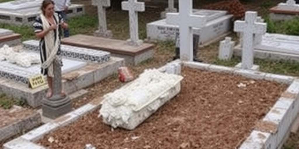 Scoperta discarica abusiva in cimitero di Catania: cinque persone indagate