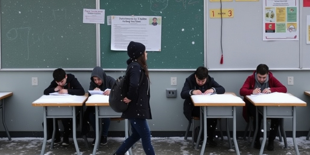 Scuole napoletane in crisi: allarmi non funzionanti e riscaldamento assente costringono gli studenti al gelo