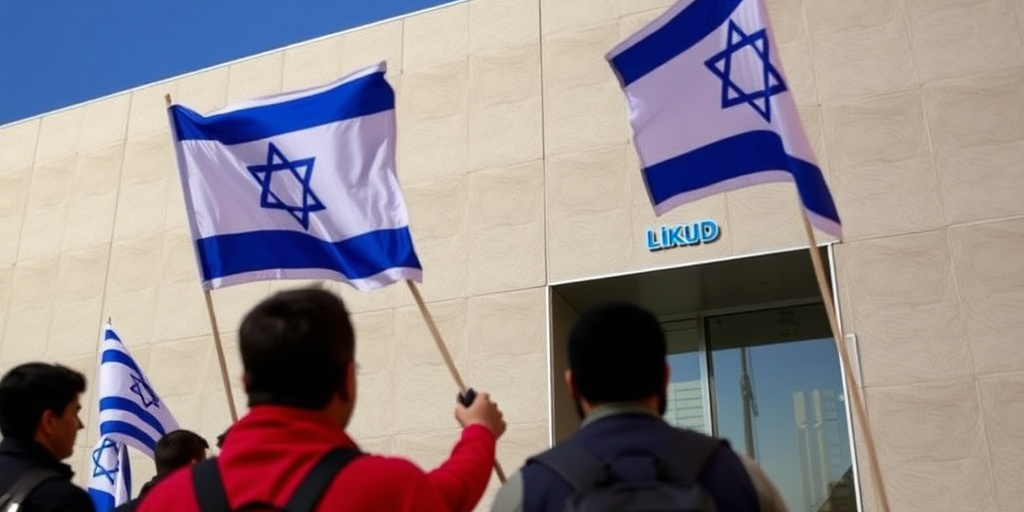 Sei attivisti di sinistra arrestati dopo aver danneggiato la sede del partito Likud a Tel Aviv