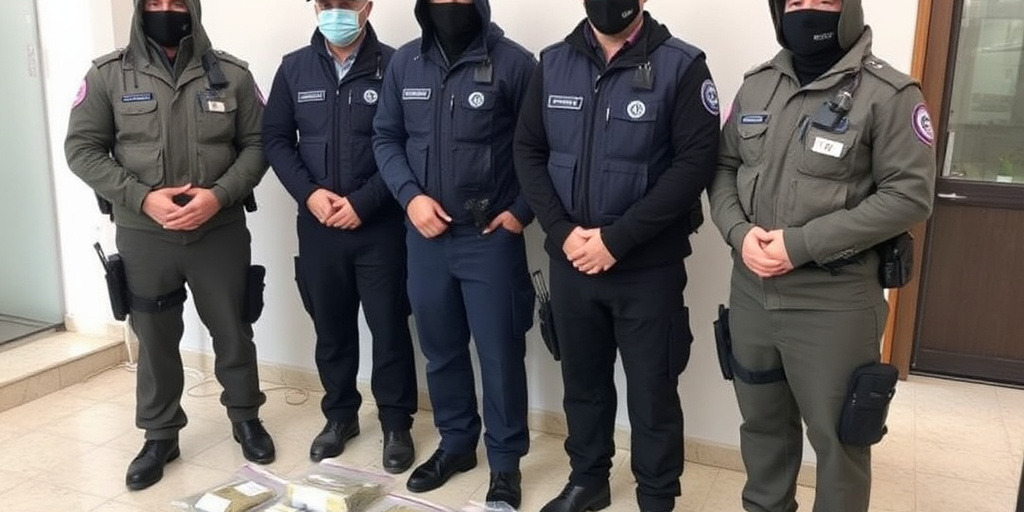 Sequestrato 500 grammi di hashish a Aversa: operazione di polizia giudicata brillante
