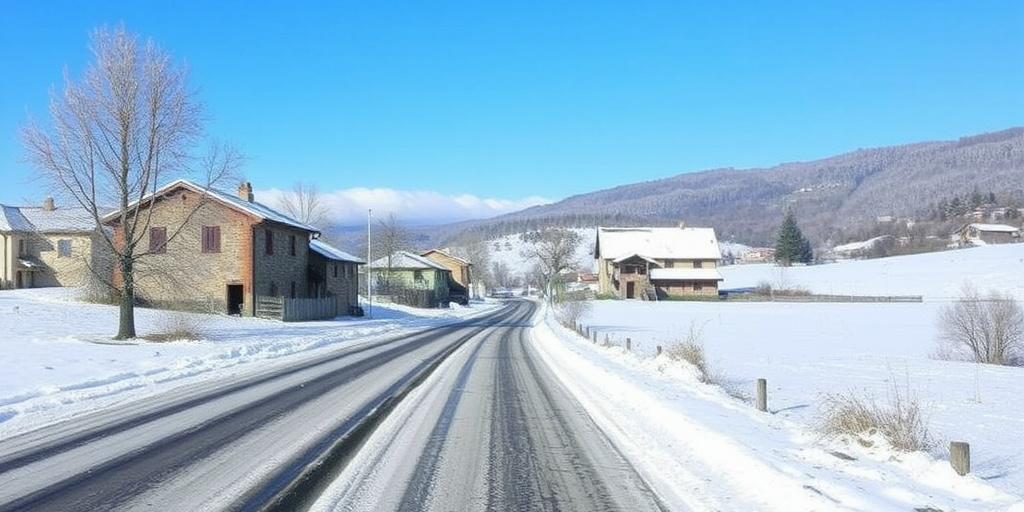 Serravalle di Chienti registra -18,2 °C, la più bassa temperatura in Italia questa stagione