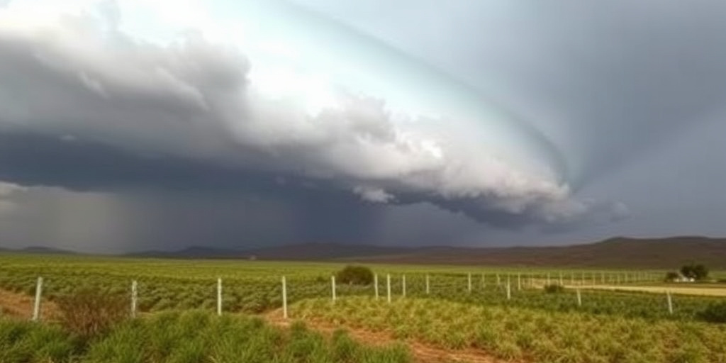 Servizio meteorologico sudafricano smentisce l'allarme “Storm Baron” e avverte di un vero sistema di bassa pressione