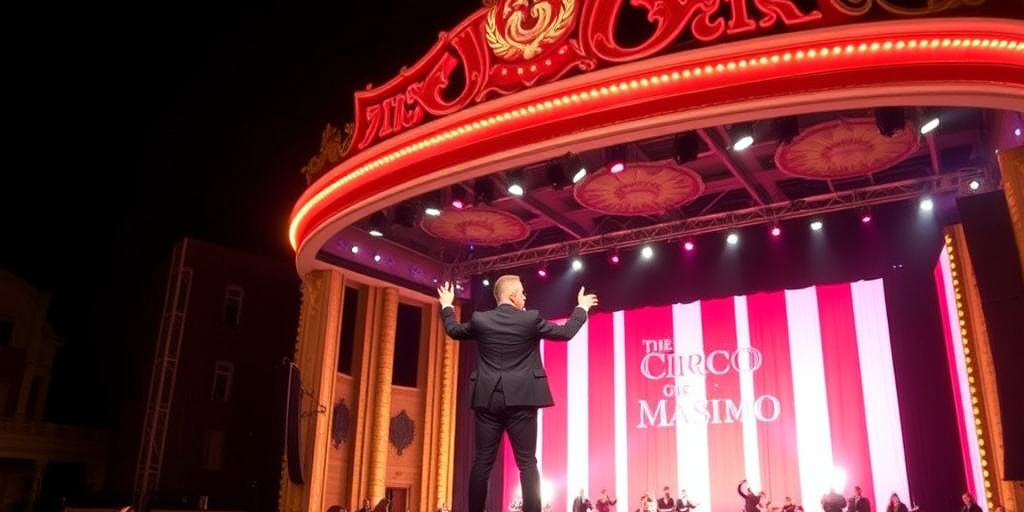 Sindaco di Gualtieri celebra il successo del concerto al Circo Massimo