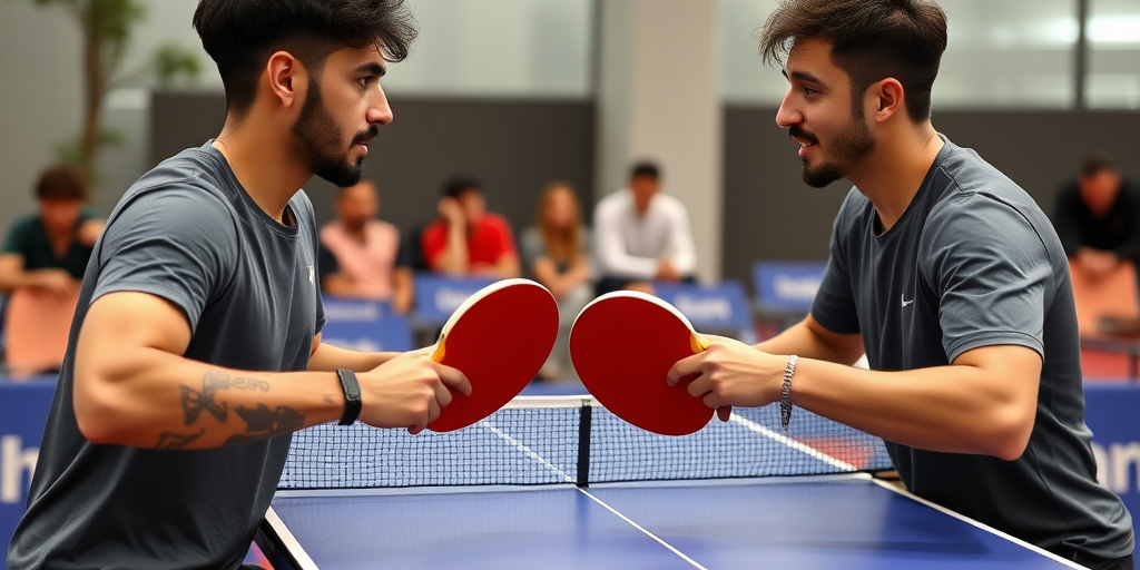 Sinner e Alcaraz giocano ping pong a Seul durante la presentazione di un match‑esibizione