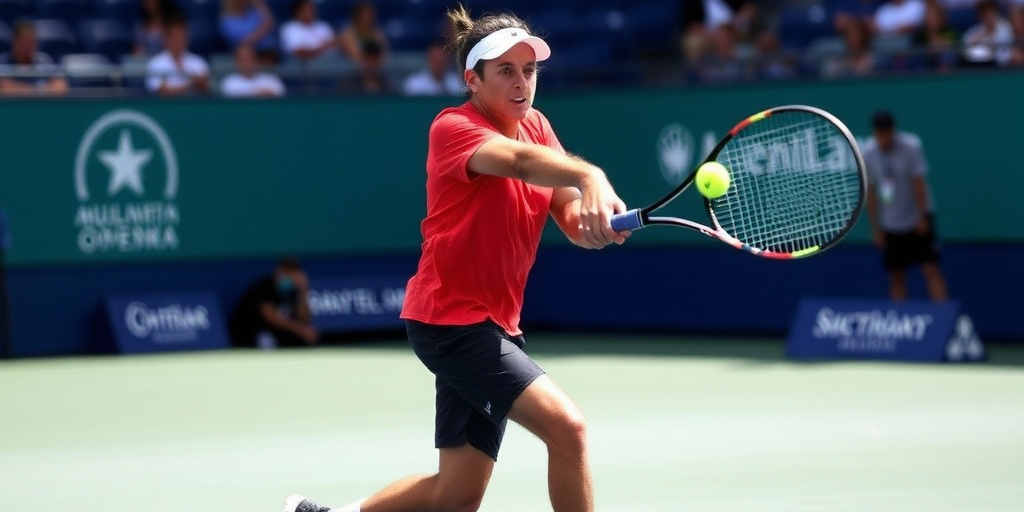 Sinner si allena con Shang in vista dell'esordio contro Gaston all'Australian Open