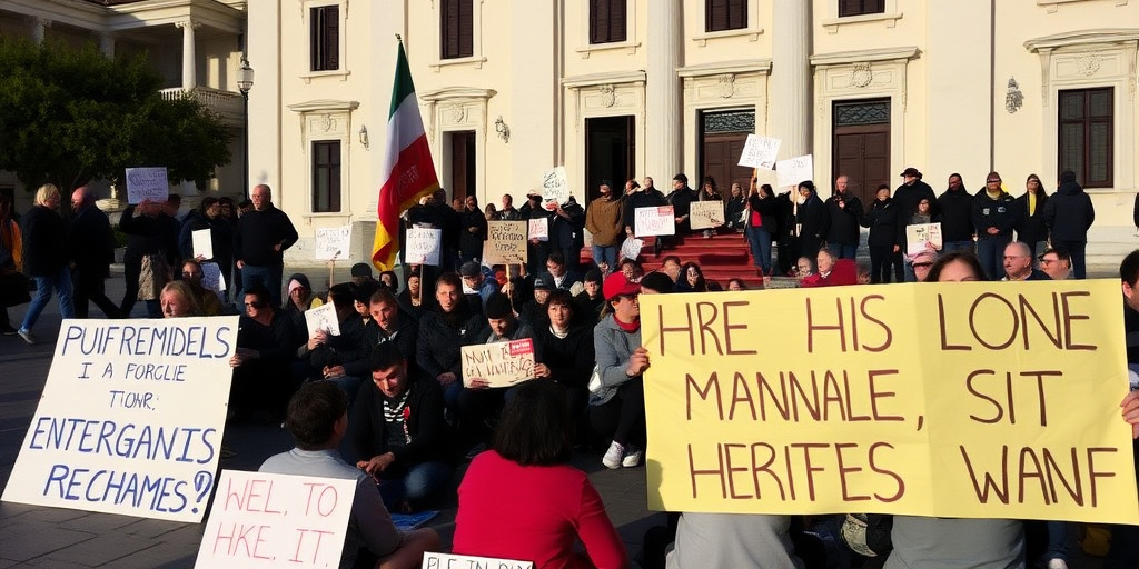 Sit-in a Foggia e protesta a San Severo: richieste di migliori condizioni per i migranti