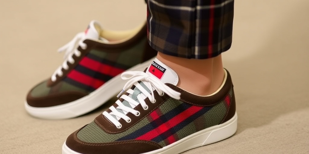 Sneakers con completo a Pitti: il mix tra heritage calcistico e eleganza british