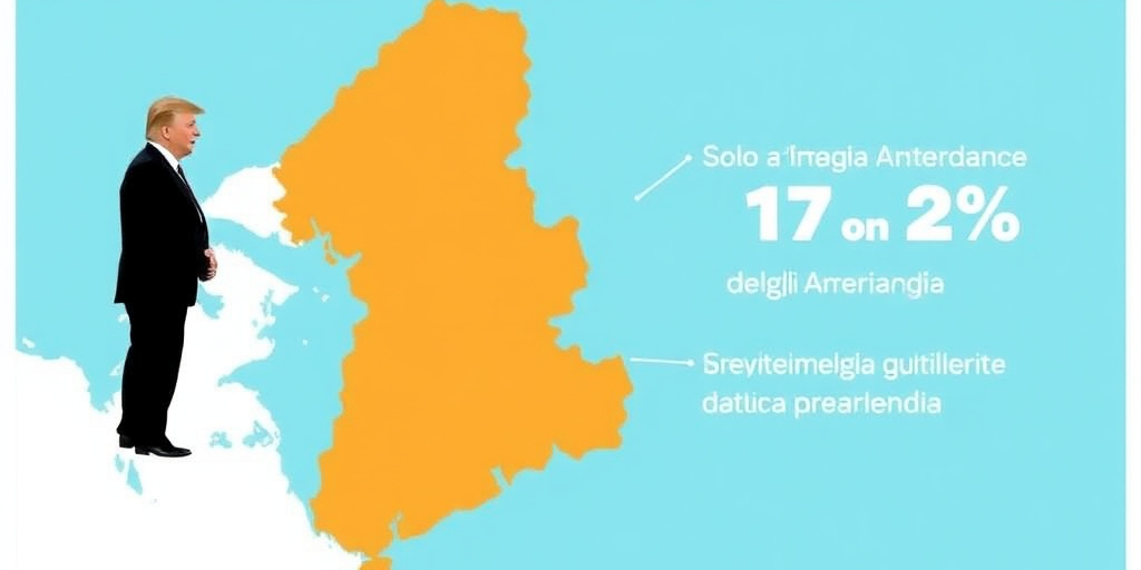 Solo il 17 % degli americani sostiene l’iniziativa di Trump di acquistare la Groenlandia