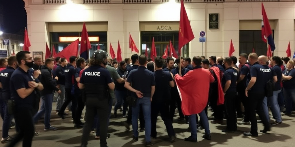 Sparatoria a Acca Larentia: 15 aggressori accusati di violenza contro sede Cgil