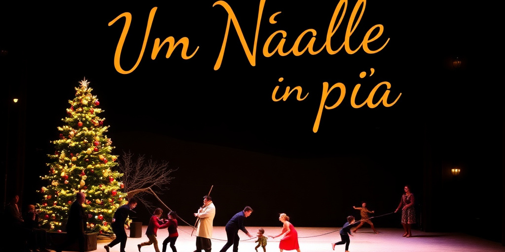 Spettacolo Un Natale in più presentato a Napoli al Atrio delle Trentatrè