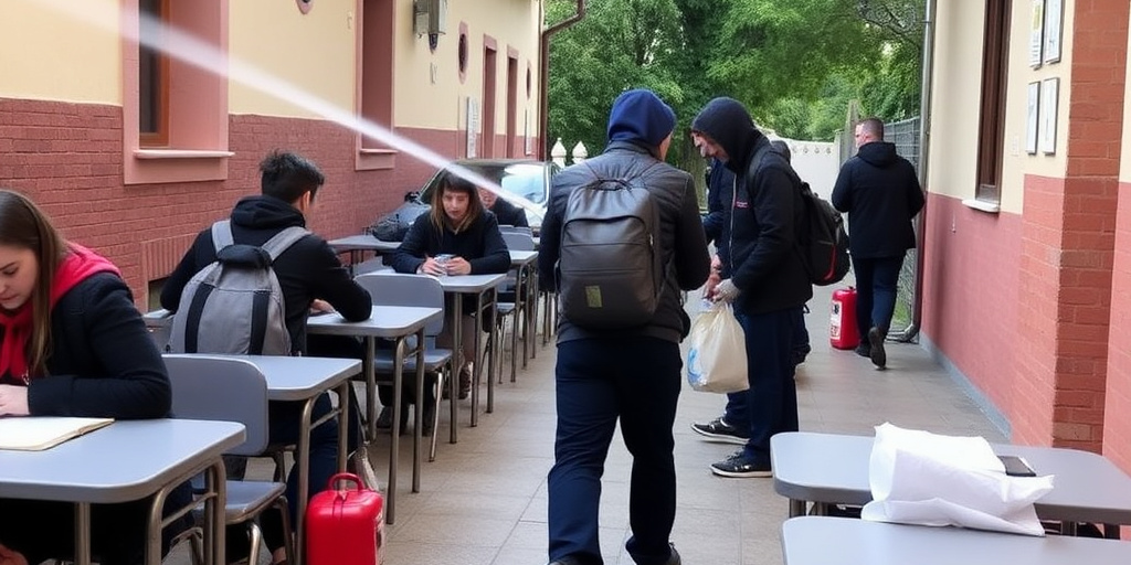 Spray al peperoncino in scuola di Pistoia: evacuazione e sei studenti malati