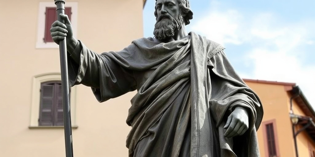 Statua di Nicolò Alunno a Foligno sarà restaurata
