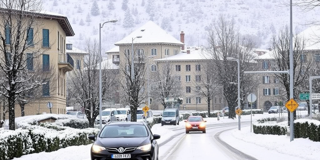 Strade di Pesaro-Urbino pulite e percorribili: la neve si riduce