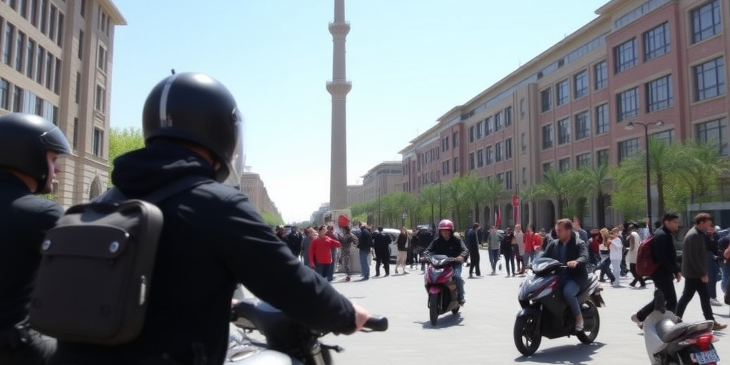 Studenti universitari si radunano in piazza a Teheran: video diventa virale