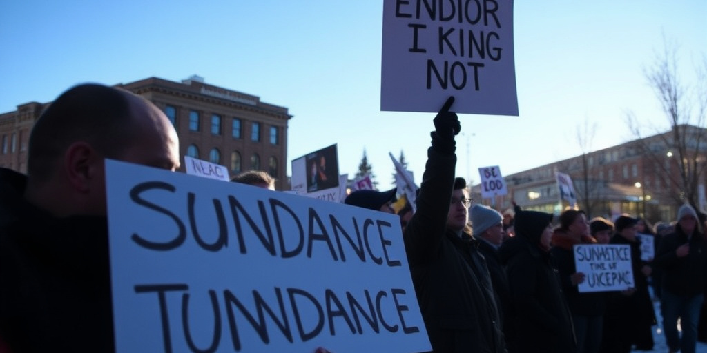 Sundance: attori protestano contro le azioni dell'ICE in memoria di Renee Good e Alex Pretti