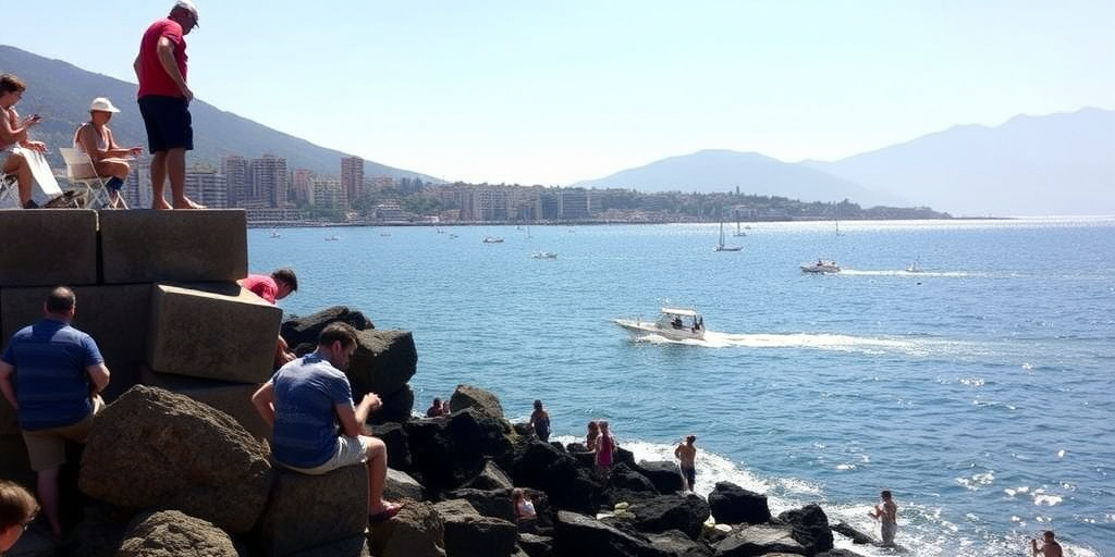 Taormina ospita la tradizionale gara di tuffo e corsa con 100 podisti siciliani