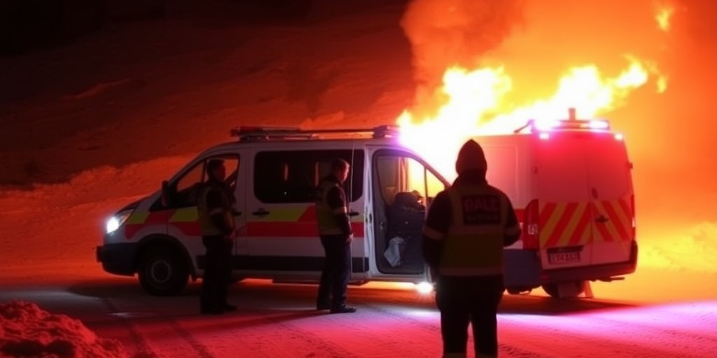 Tarvisio: i vigili del fuoco intervenuti per i soccorsi in pista di sci