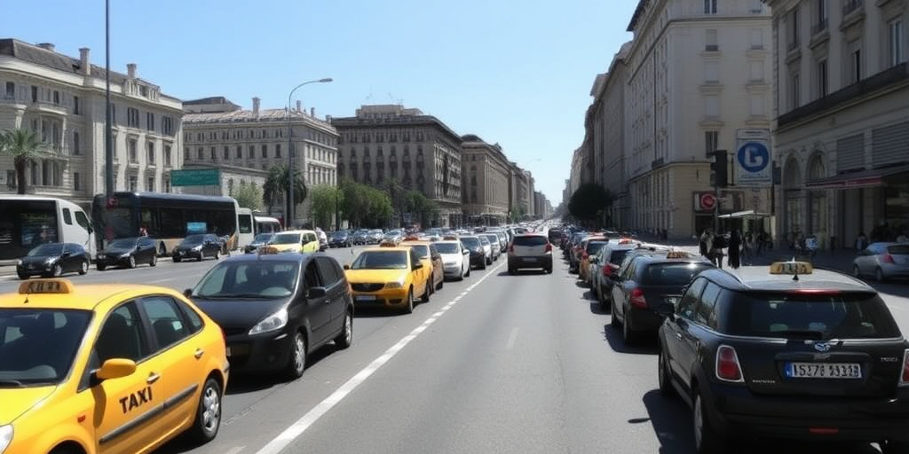 Tassisti napoletani si sentono penalizzati dall'aumento del turismo: piano di traffico previsto per il 2026