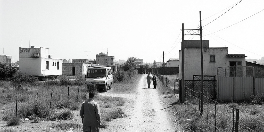 Tel Aviv: fotografie storiche di Hatzlmania esposte sul recinto di un cantiere