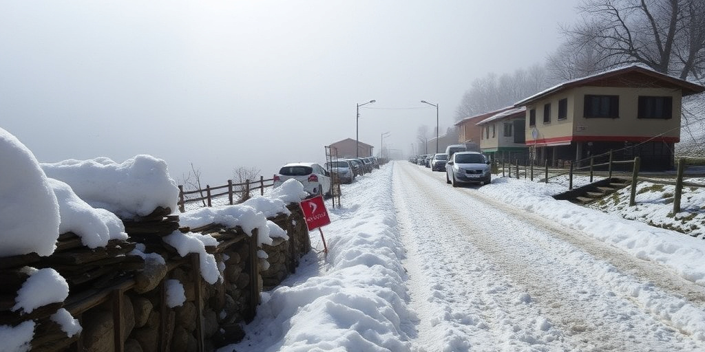 Temperatura record di -17,4 °C a Navelli, Abruzzo