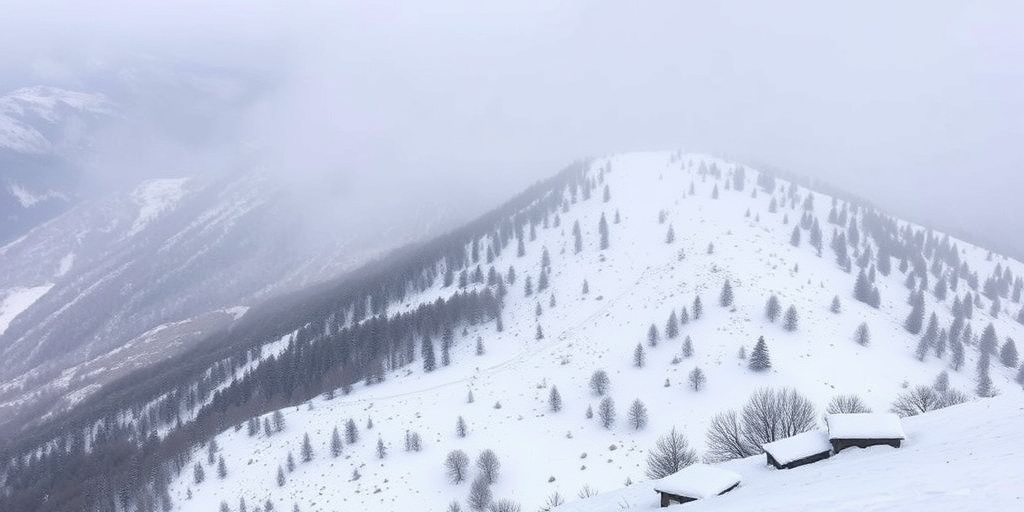 Temperatura record di -23,6 °C sull'Altopiano delle Cinque Miglia in Abruzzo