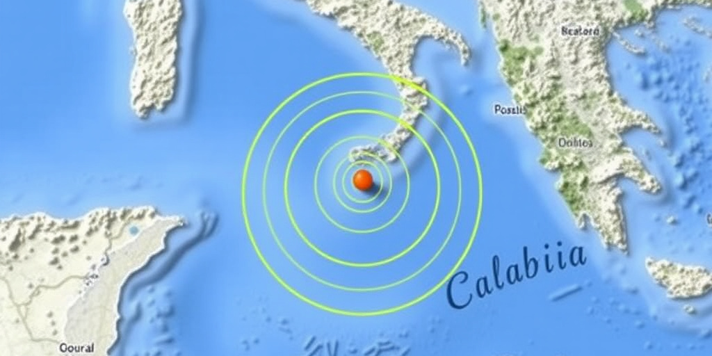 Terremoto di magnitudo 4,3 nel Mar Ionio tra Puglia e Calabria, percepito sulla costa