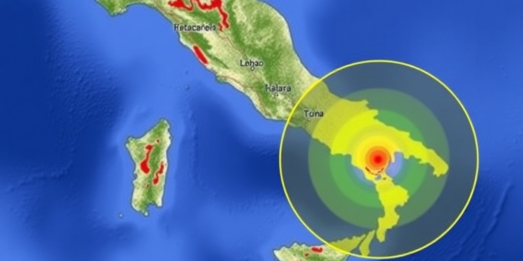 Terremoto di magnitudo 5,1 registrato al largo della Calabria, avvertito anche in Sicilia