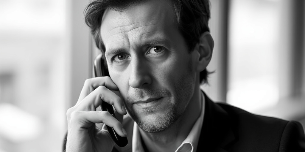 Tim Dowling riceve una chiamata da numero sconosciuto dopo aver inviato un'email per un'intervista