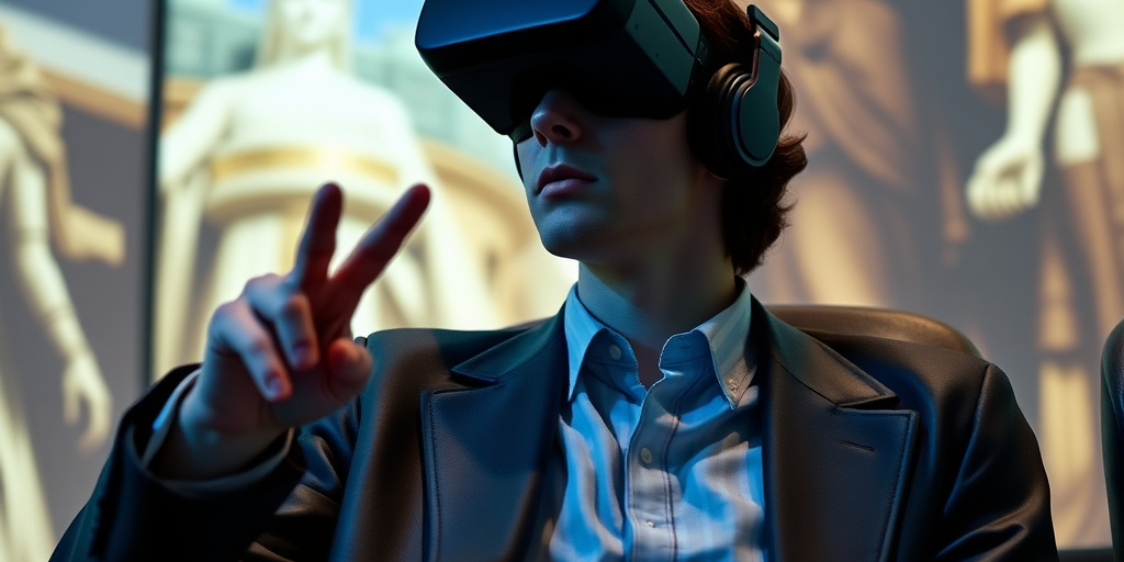 Timothée Chalamet interpreta un personaggio in una sala VR al Museo del Cinema della Mole Antonelliana