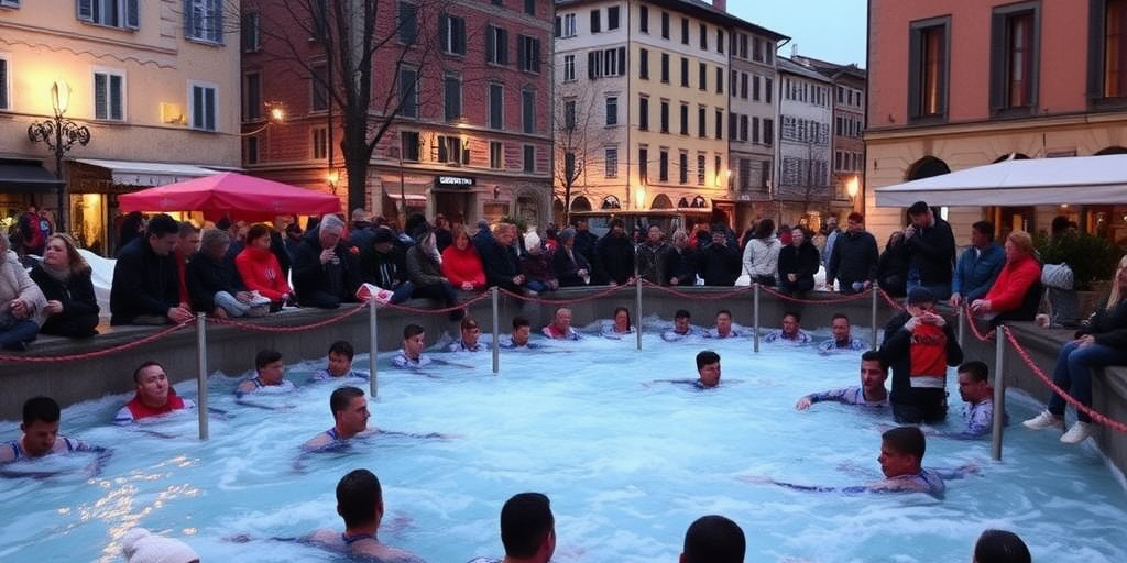 Torino: evento “Orsi Polari” prevede tuffo nel Po dopo tè caldo e vin brulè al Circolo Caprera