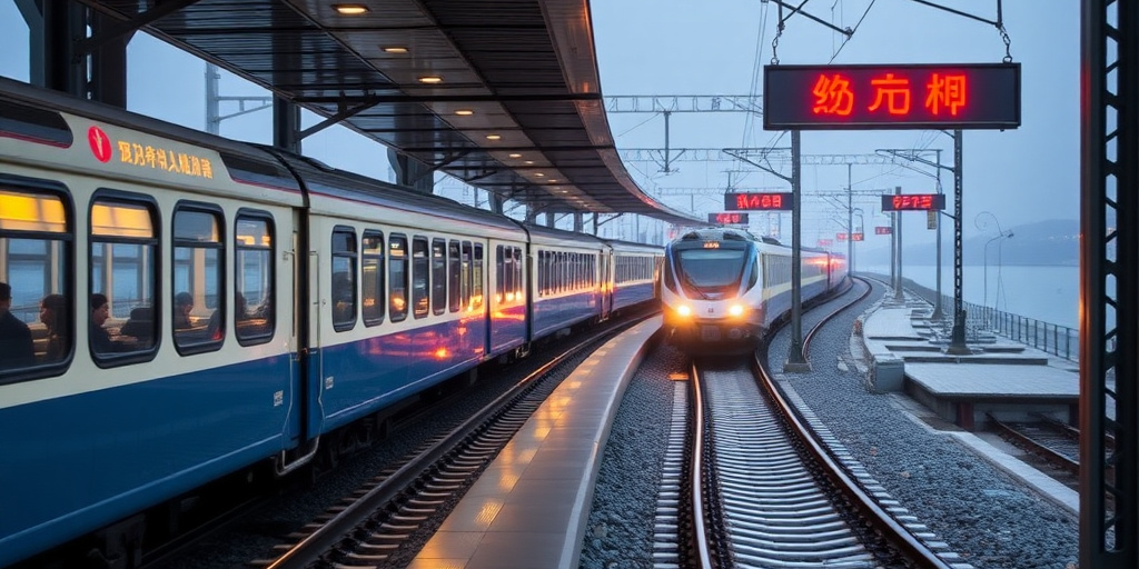Traffico ferroviario del Delta del Yangtze: 2,65 milioni di passeggeri previsti il 2 gennaio 2026