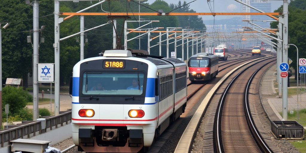 Traffico ferroviario in Israele aumenta del 10 % nel 2025 rispetto al 2024