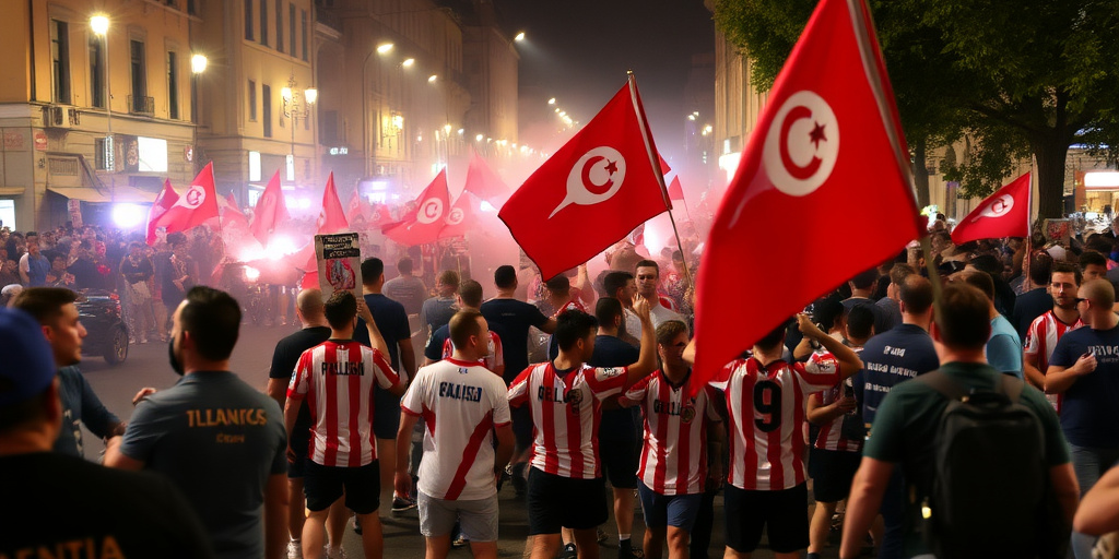 Trastevere: 50 tifosi tedeschi in maschera aggrediti prima dell’arrivo della polizia