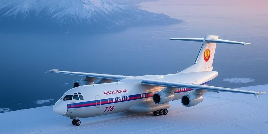 Tre aerei Il‑76 consegnano attrezzature per la rimozione della neve a Kamchatka