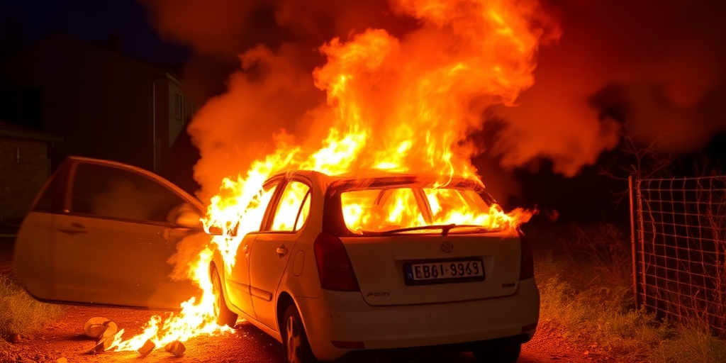 Tre auto incendiate nella notte di Nuorese: vigili del fuoco intervenuti nei comuni di Jerzu, Aritzo e Bosa