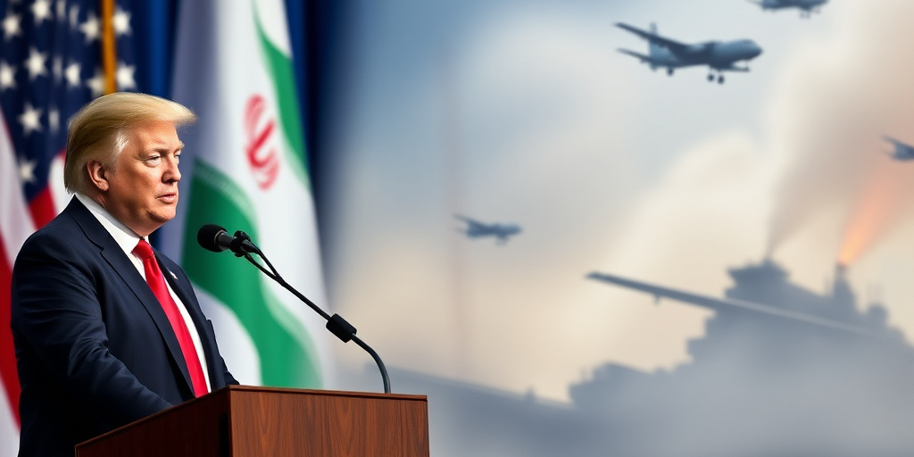 Trump: gli Stati Uniti inviano navi e forze militari in Iran