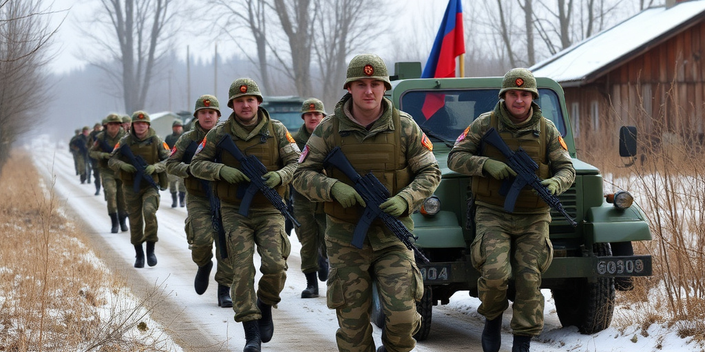 Truppe russe liberano Komarovka nella regione di Sumy