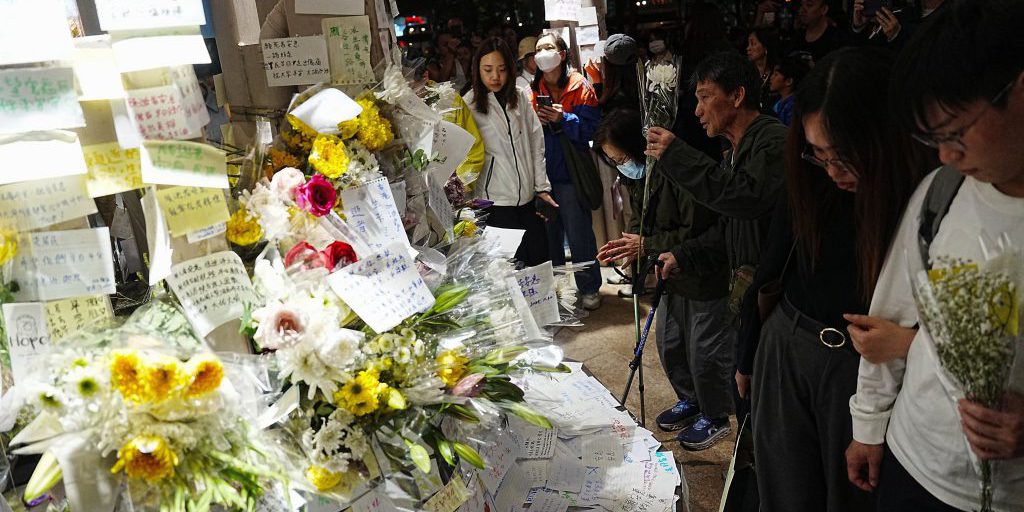 Hong Kong: 146 morti confermati nell'incendio del complesso Wang Fuk Court