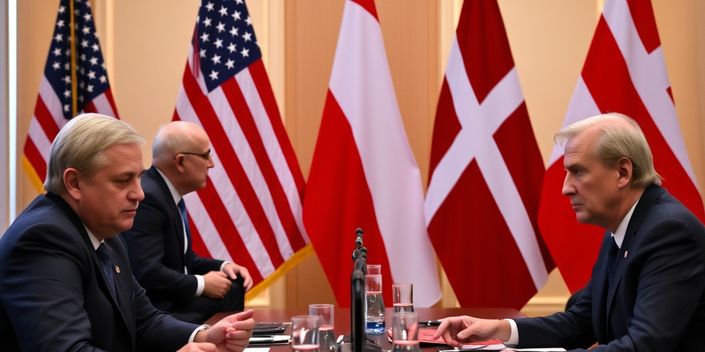 USA, Groenlandia e Danimarca avviano trattative per calmare la crisi diplomatica