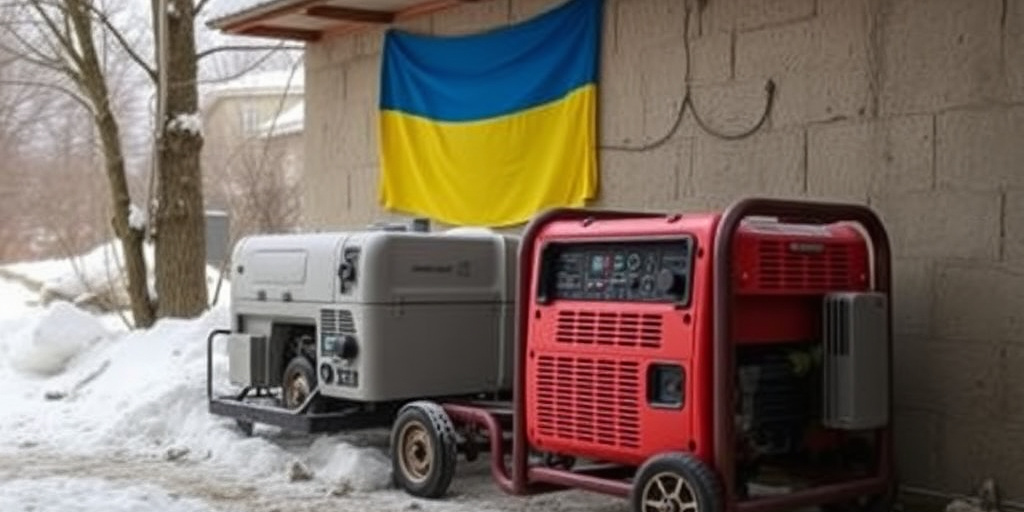 Ucraina: i cittadini devono abituarsi a vivere con generatori per i prossimi 3‑5 anni