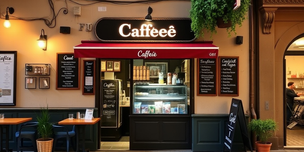 Un piccolo caffè ha trasformato la strada di The Town in una via alimentare