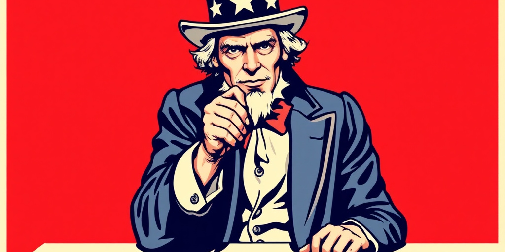 Uncle Sam avverte: danneggiare i vicini e ostacolare il libero scambio porta al fallimento