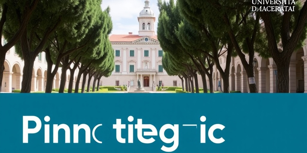 Università di Macerata pubblica online il Piano Strategico 2026‑2028