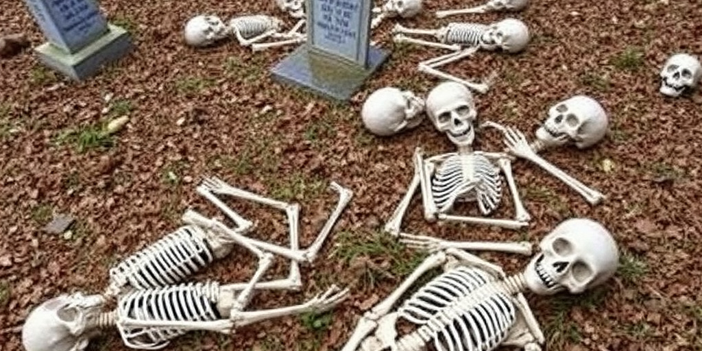 Uomo accusato di aver sottratto decine di scheletri da cimitero in Pennsylvania