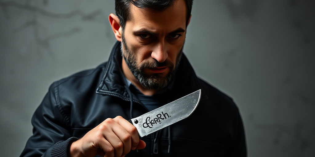 Uomo arrestato dopo aver minacciato la compagna con un coltello: tribunale impone divieto di avvicinamento