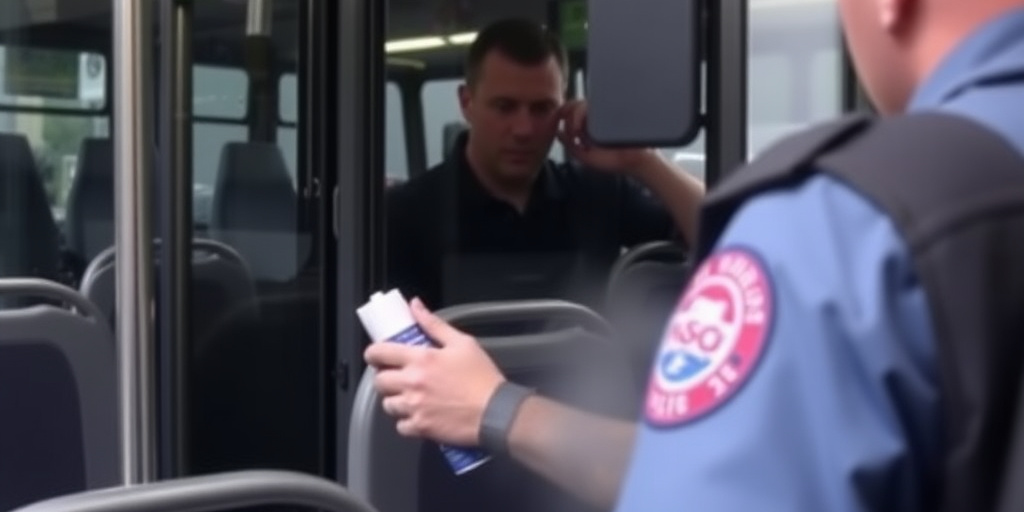 Uomo in crisi di rabbia su autobus a Bressanone arrestato dopo intervento con spray urticante